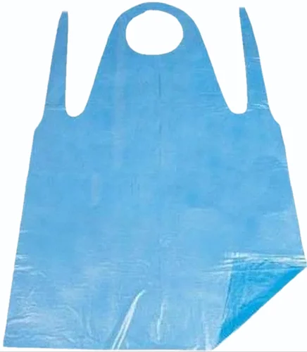 Disposable medical apron for hospital and surgical use
