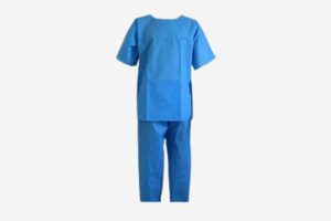 Hospital patient gown for hygiene and comfort