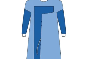 Surgeon Gown Wrap Around Reinforced